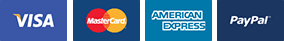 Logos of the available payment methods