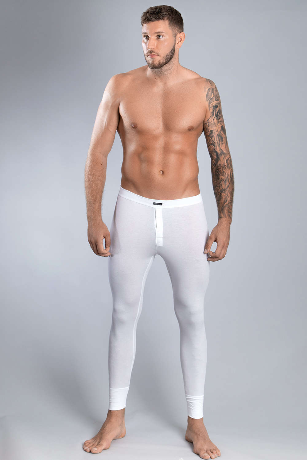 Bruno Banani Men's Retro Perfect Body All In One Underwear Suit Black White 